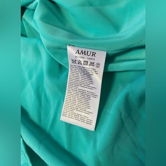 Amur  Amiri Pleated Halter Minidress size 2 - Picture 13 of 13